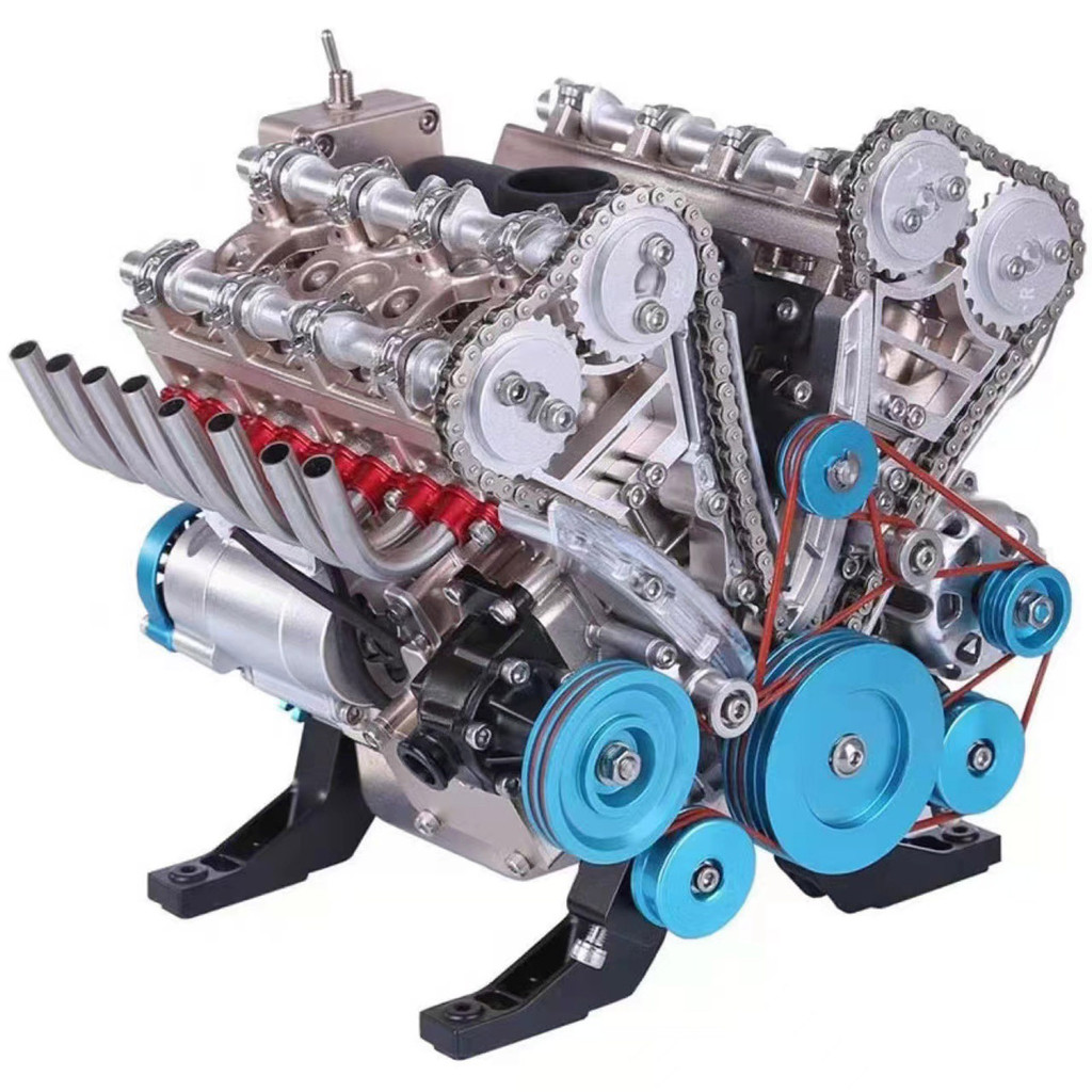

Mechanical Engine Ornament Creative Miniature Resin Engine Ornaments for Car Desktop Decoration