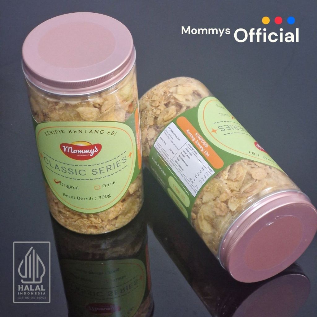 

TERLARIS Keripik Kentang Ebi Mommy's Breakfast 380g Classic Series