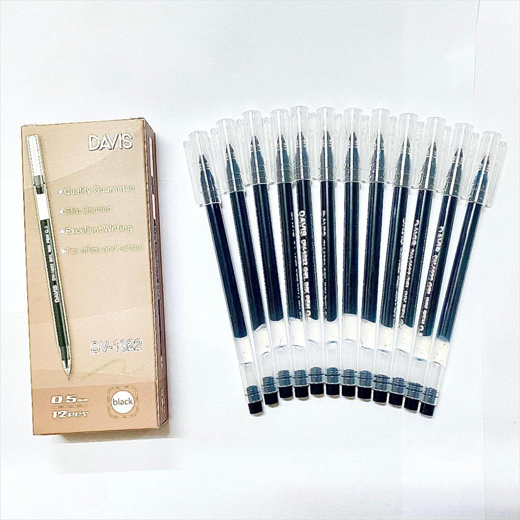 

[davis atk ]GEL PEN DV-1022 (12pcs)