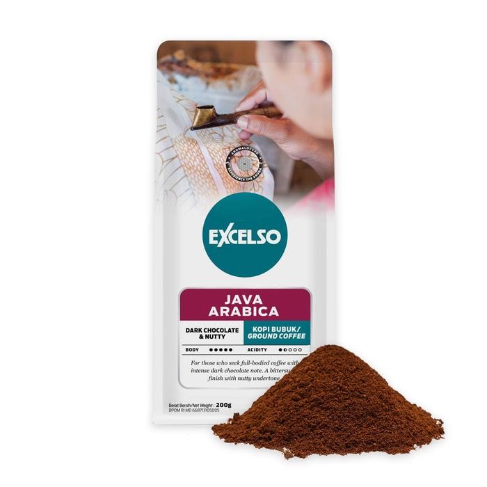 

[[PROMO]] Excelso Kopi Java Arabica Bubuk 200g - Java Arabica Bubuk