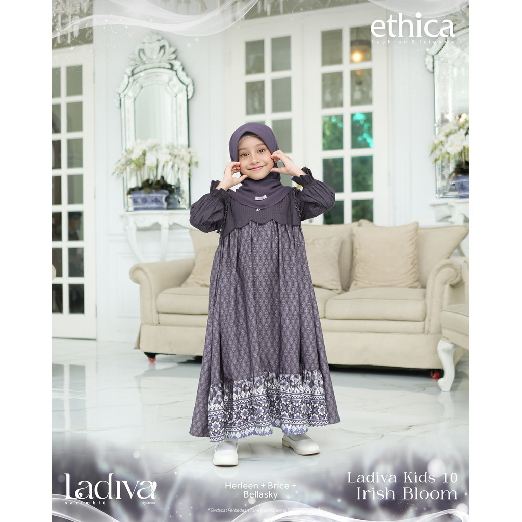 Ethica Gamis Anak Perempuan Motif Ladiva Kids 10