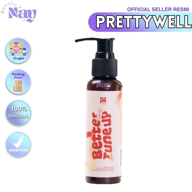 PRETTYWELL BETTER TUNE UP LOTION INSTANT TONE UP BODYLOTION BODY LOTION PELEMBAB BADAN TONEUP BY PRE