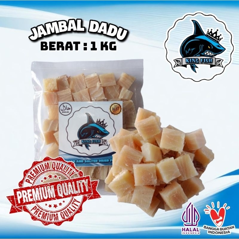 

1KG IKAN ASIN JAMBAL ROTI DADU KERING TANPA TULANG MURAH BERKUALITAS