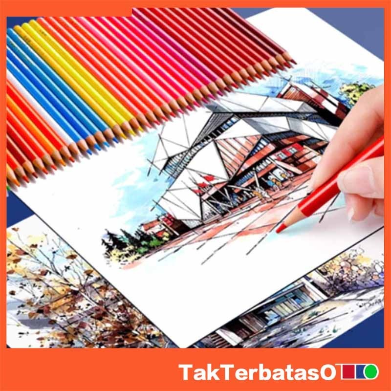 

OBOS High Grade Oil PencilColor Pensil Warna Minyak 48/72 Pencil Color Set