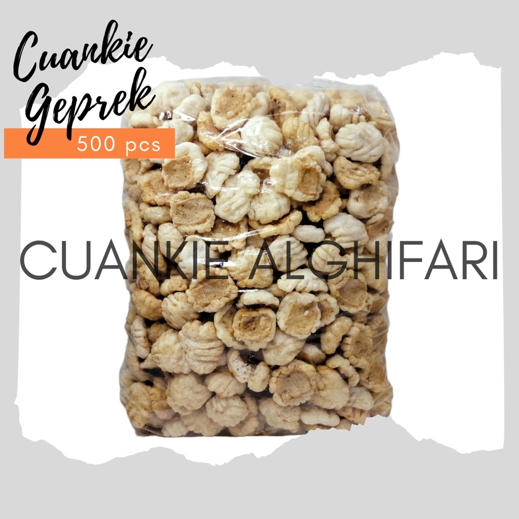 

TERMURAH Cuankie geprek isi 500pcs only 165rb aja