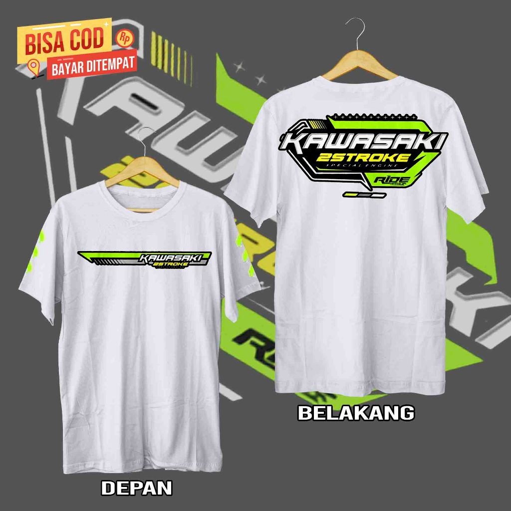 Kaos Ninja 2 Tak / Kaos 2 Stroke / Kaos Kawasaki Ninja/Kawasaki 2 Stroke / Kaos Ninja