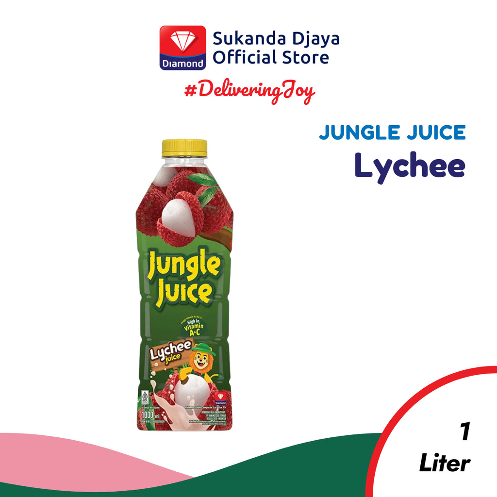 

Jungle Juice Minuman Jus Buah Lychee 1 L