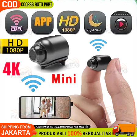 Pemotretan sudut super lebar CAMERA MINI WIFI HIDDEN CAMERA Pemotretan 4K HD CAMERA WIFI MINI HIDDEN