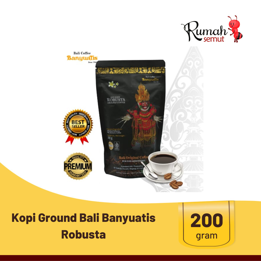 

Kopi Ground Bali Banyuatis Robusta 200gr