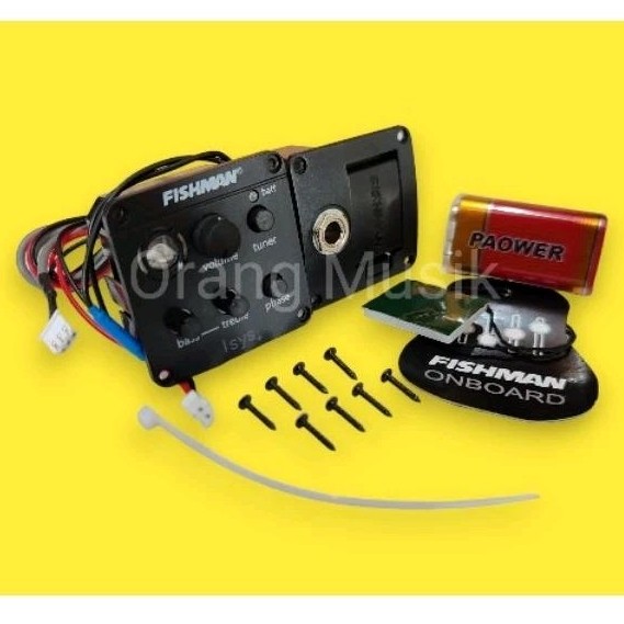 TOFA.ID Preamp Fishman Isys+ / Eq Fishman Isys + Import / Equalizer Gitar Fishman Isys Plus