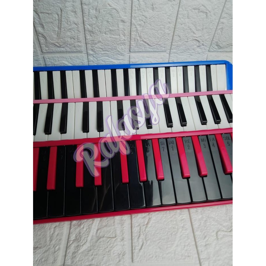 Promo Pianika Anak Sekolah Murah & Terbaru - Warna Pink Biru dan Merah - Toys Alat - PINK Terlaris