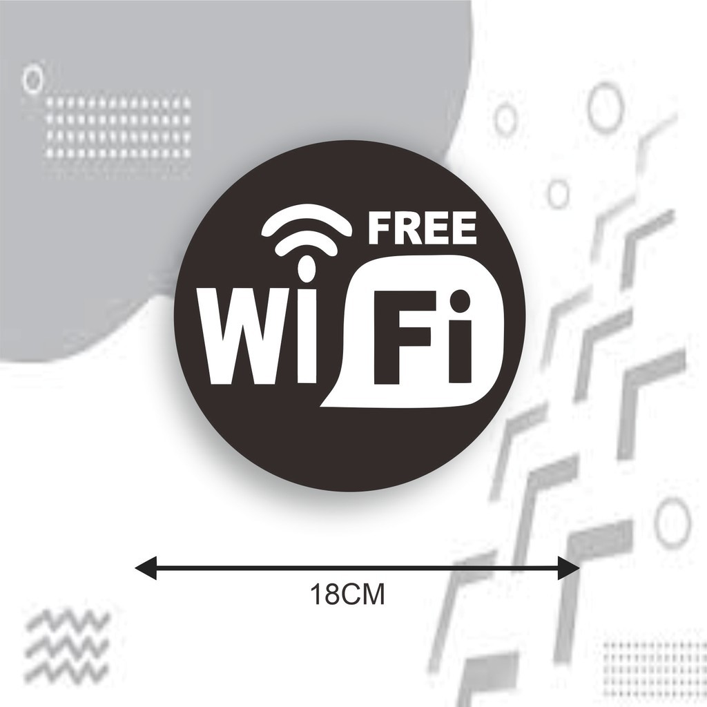 

ASO Free Wifi Sign In Acrylik sudah Free Perekat tinggal pasang