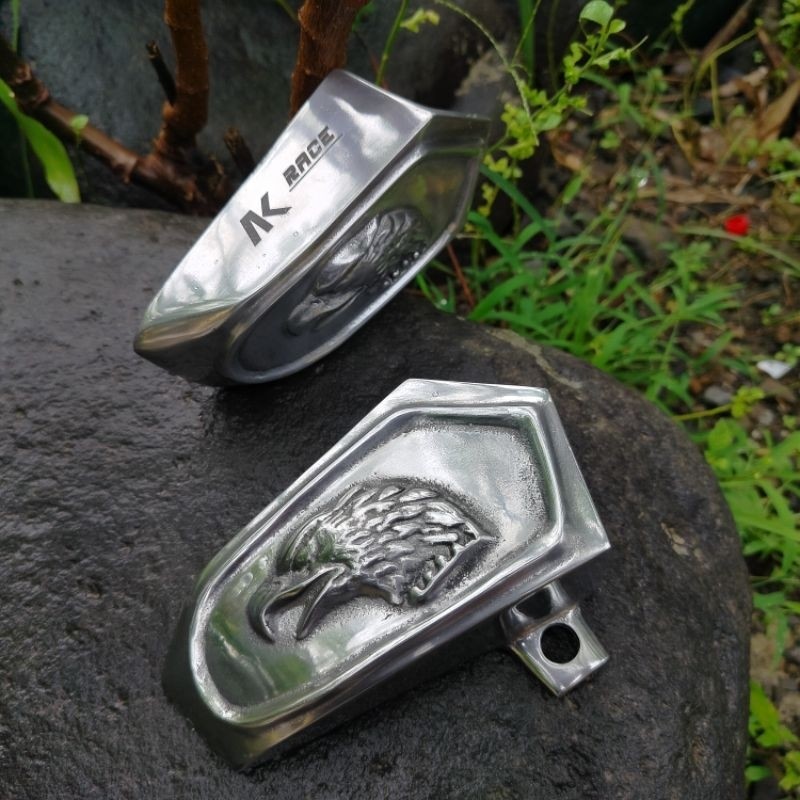 AKrace Hugger Manisan knalpot Matic Beat Mio Vario Beat Deluxe Variasi Knalpot Universal matic Origi