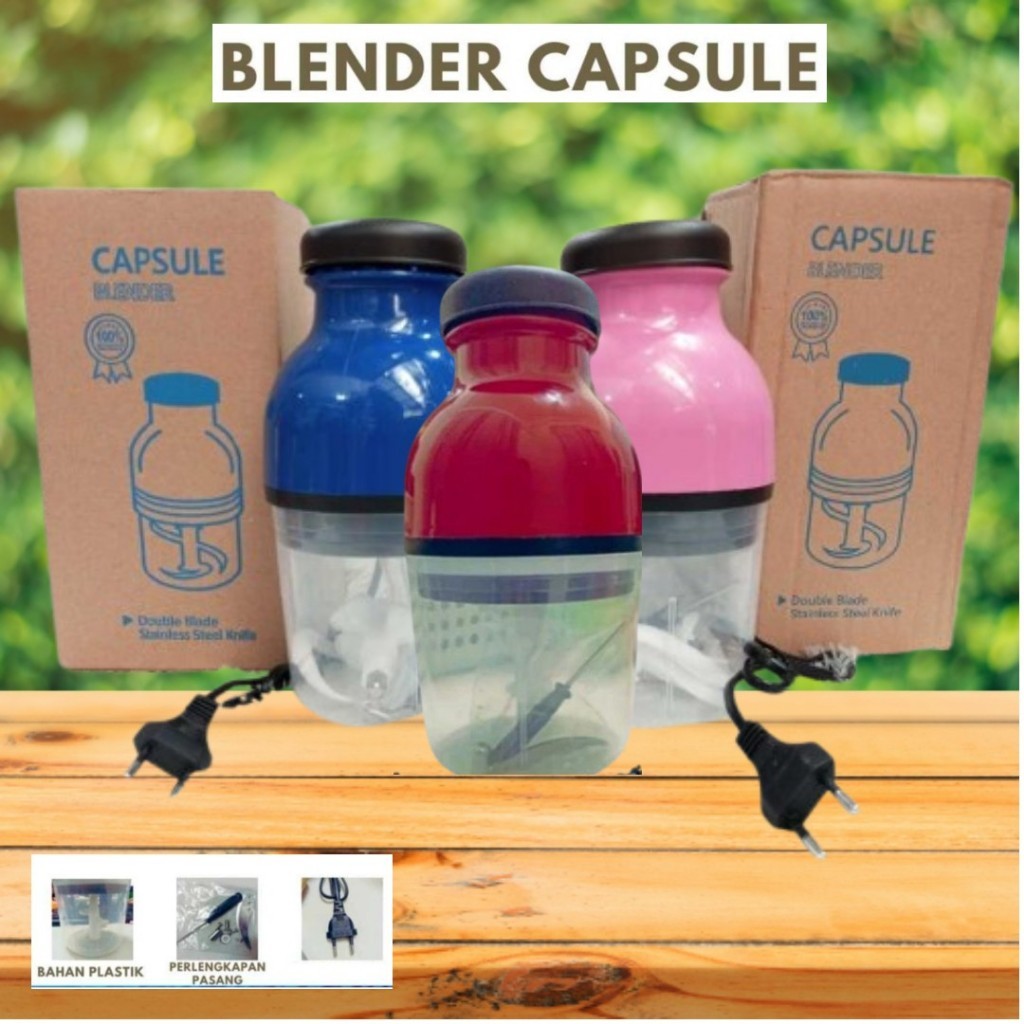 [ Aurorashop88 ]   Blender Capsule Electric 450 ML Blender MPASI Blender Chopper Jus & Penggiling Da