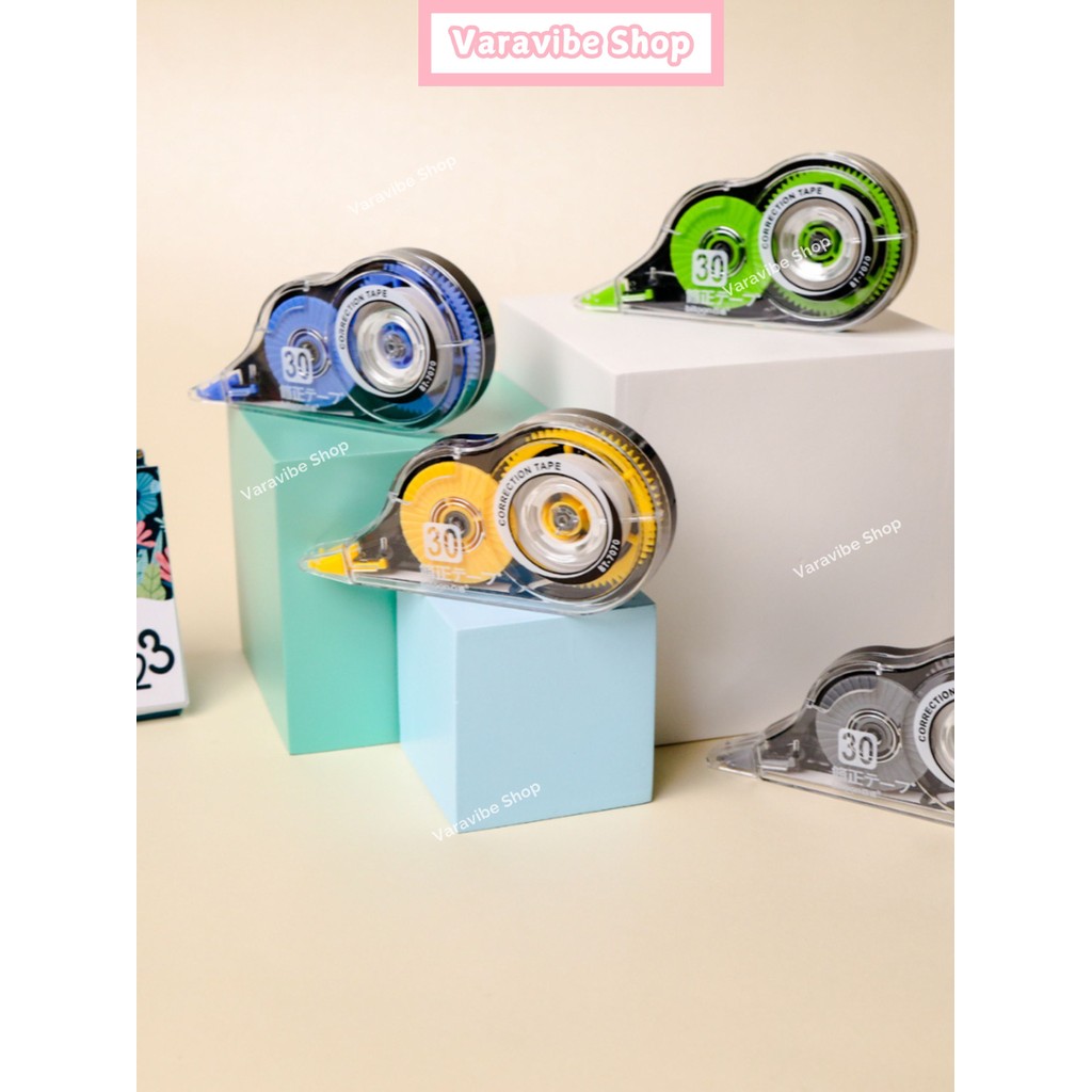 

Varavibe Tip Ex Kertas Trondol Roll Tipex Sekolah Tip x Correction Tape Pita Kertas Roll 12 Meter