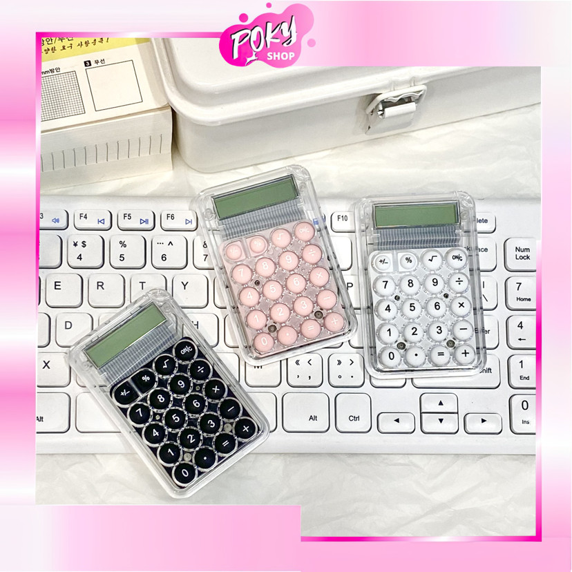 

POKY - 6626 Kalkulator Mini 3D / Calculator Lucu Warna Makaron / Ukuran Saku Portabel