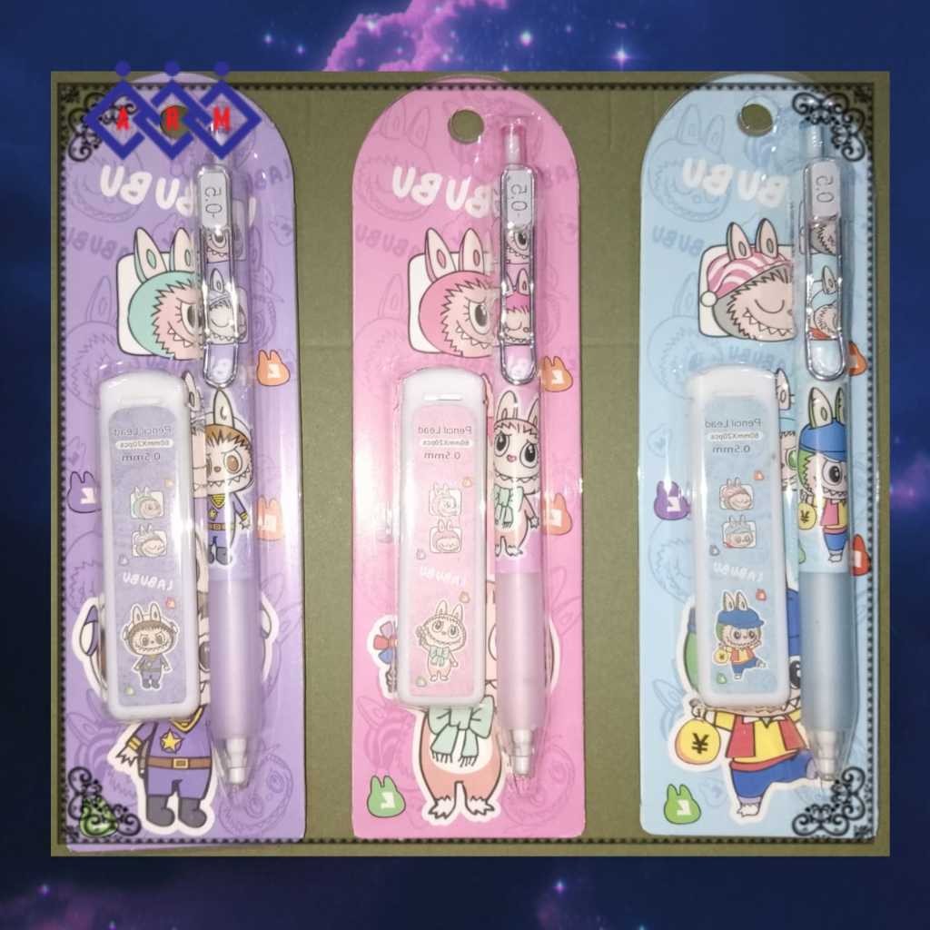 

PENSIL CETREK MEKANIK + REFIIL LABUBU ( YJC-8836) + Best Seller