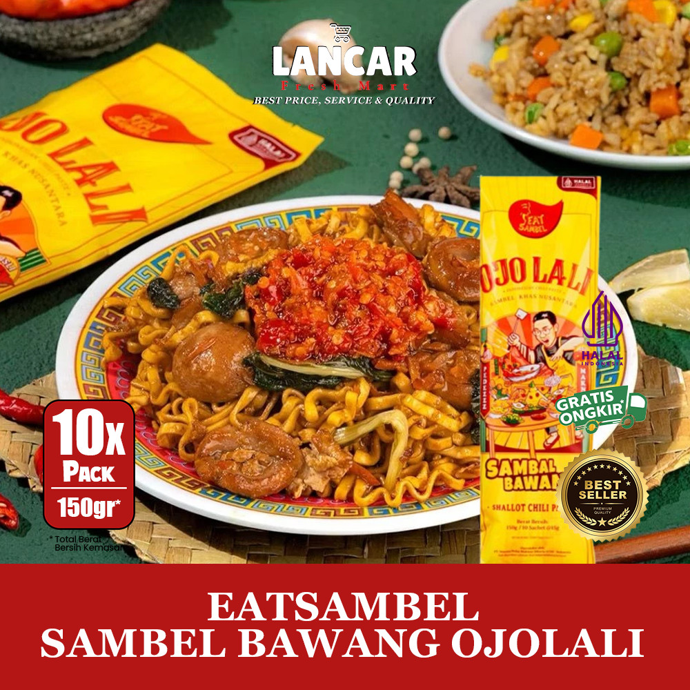 

RB EATSAMBEL-SAMBEL BAWANG OJOLALI 150GR ISI 10 SACHET