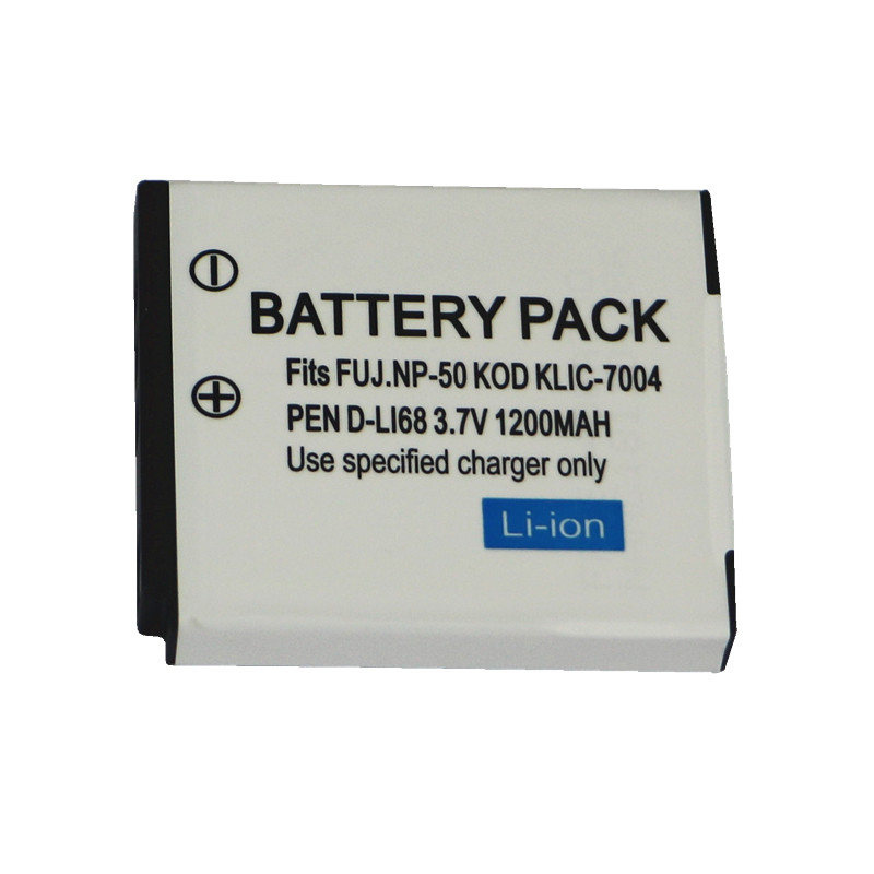 1200mAh NP-50 FNP50 NP50 KLIC-7004 D-Li68 Battery for Fujifilm X10 X20 XF1 F50 F75 F665 F775 F900 EX