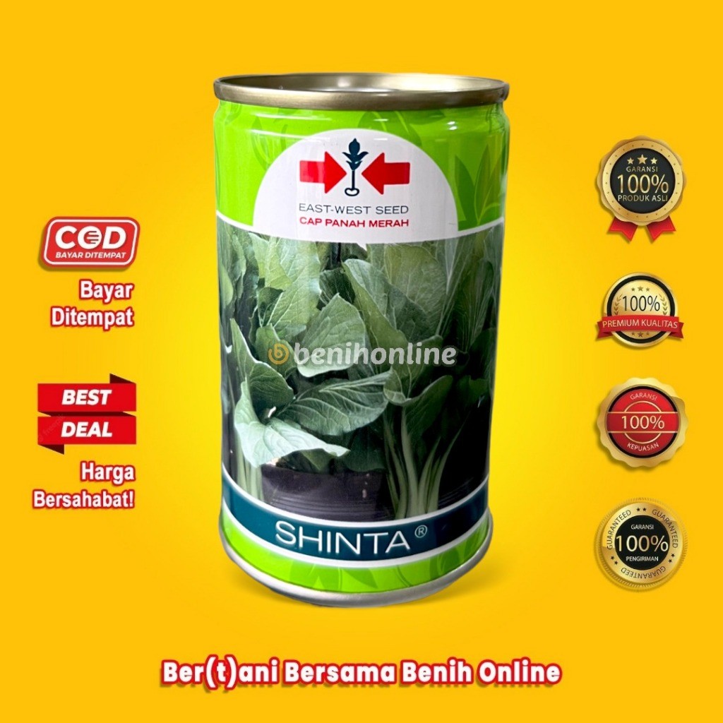 BENIH SAWI CAISIM SHINTA 100 GRAM KALENG CAP PANAH MERAH