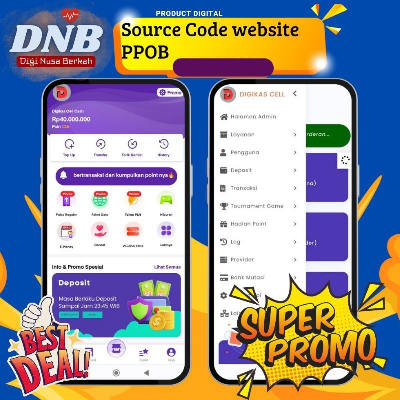 Source Code VPay Pulsa PPOB Version Terbaru