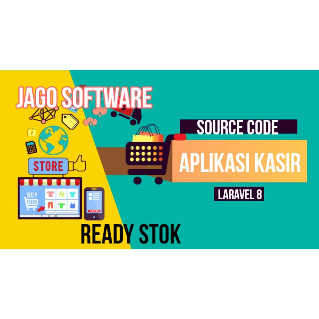 SOURCE CODE APLIKASI KASIR LARAVEL 8