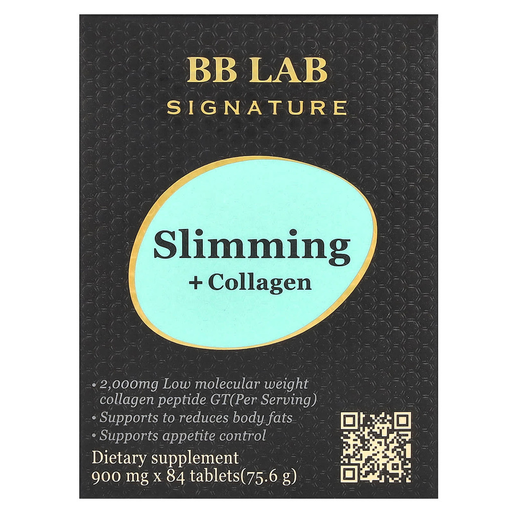 BB Lab, Signature, Slimming + Collagen, 84 Tablets