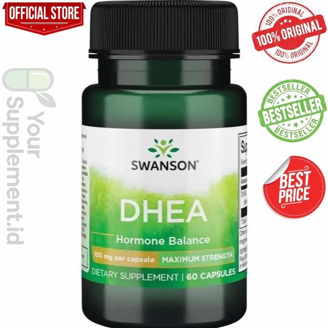 Swanson dhea 100 mg isi 60