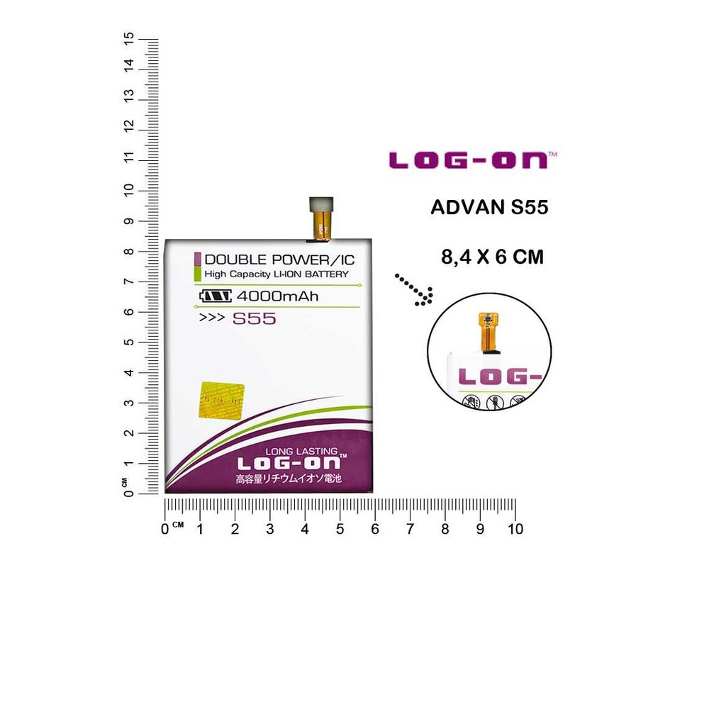 BATERAI LOGON ADVAN S55