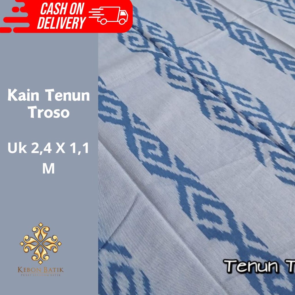 Kain Tenun Troso Bukan Printing Jarik Tenun 2506030002