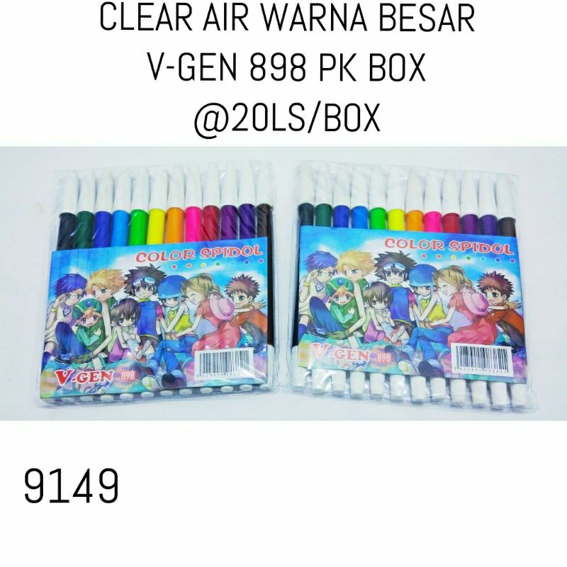 

CLEAR AIR/ PENSIL AIR 12 WARNA V-GEN