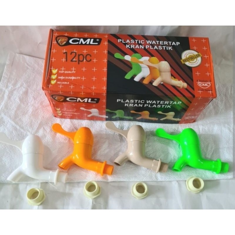 Kran keran pvc jumbo CAMEL engkol biasa / kran pvc tembok