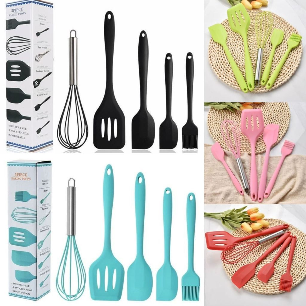 SPATULA SET SILIKON 5IN1