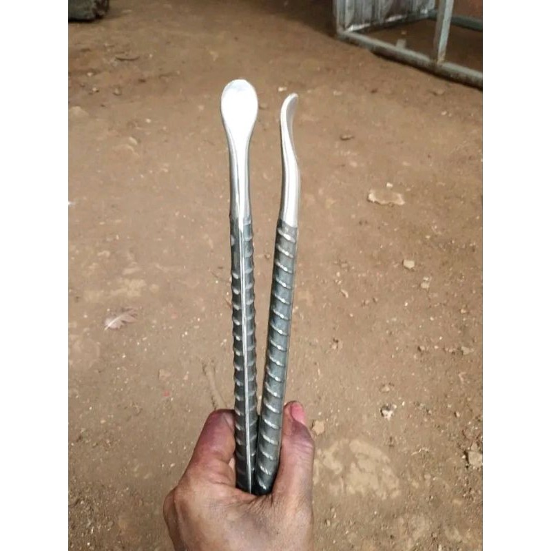 Cukit Cukil Ban Motor bahan besi baja beton ulir 13 SNI Cungkil ban motor cungkil besi ulir 2 pcs