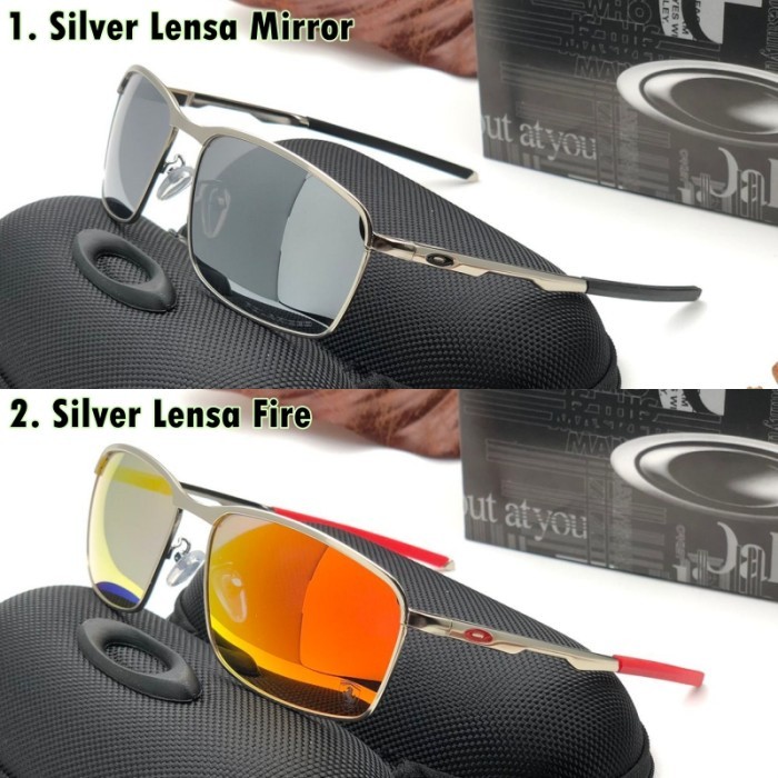 Kacamata Oakley Polarized Pria Metal Conductor 8 Polaroid Sunglasses Kaca Mata Mewah Authentic