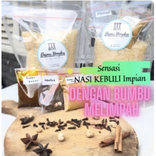 Nasi Kebuli | Nasi Kebuli DAPUR NONGKEE | Beras Basmati 1kg | Paket Beras Basmati bumbu Nasi Kebuli