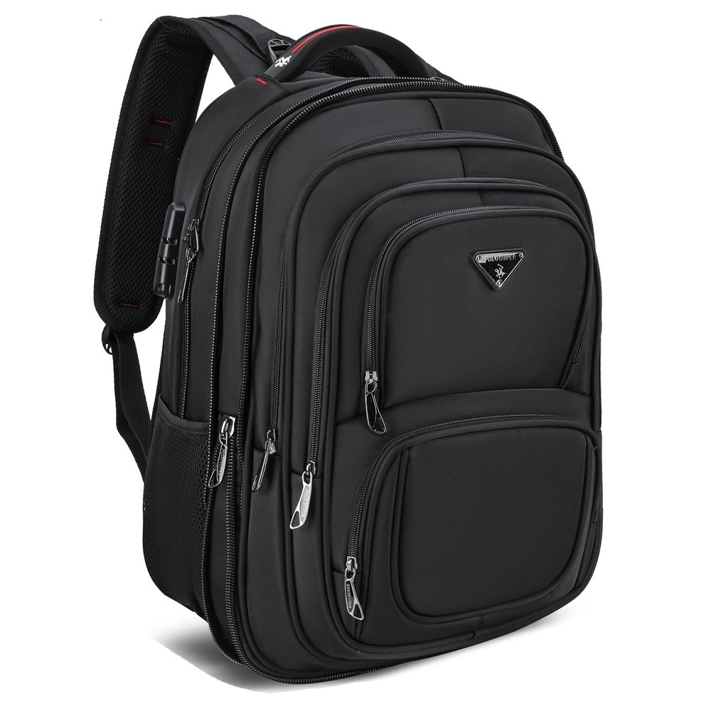 POLO SUPER - Tas Pria Ransel Laptop 20 inc Jumbo Expanding Tas Travel Polo Ransel Mudik Anti Air