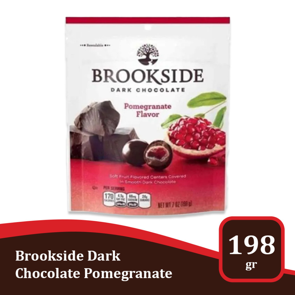 

Brookside Dark Chocolate Pomegranate Flavor - 198 gr