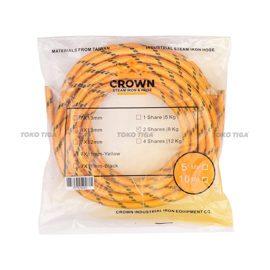 

Selang Setrika Uap Boiler Kuning Grade B