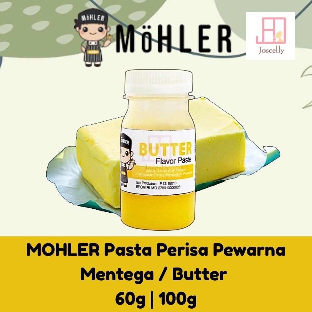 

JOSCELLY.ID MOHLER Pasta Perisa Pewarna Mentega / Butter