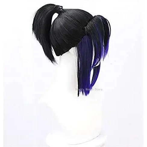 Demon Slayer Ko ou Shinobu Wig Heat Resistant Hair Cosplay Costume Wig
