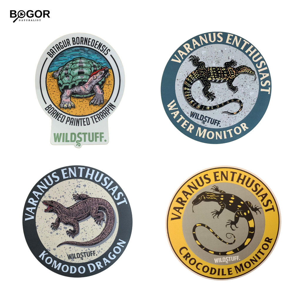 

Stiker Wildstuff Edisi Reptil