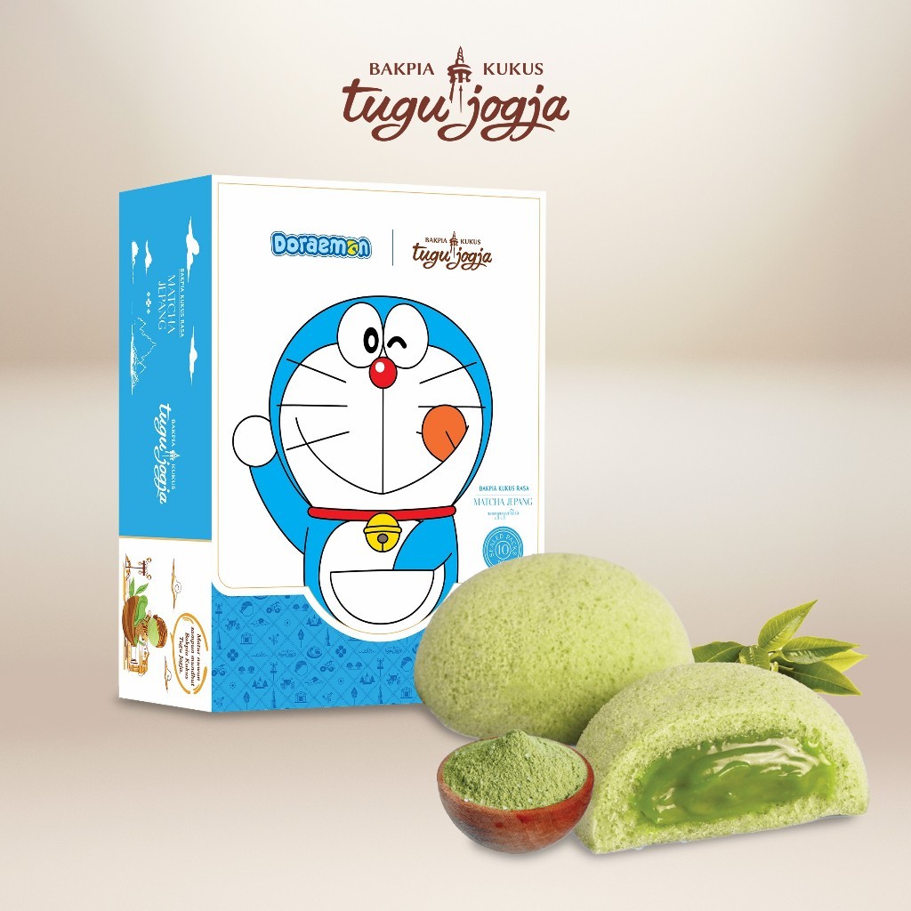 

Bakpia Kukus Tugu Jogja Matcha - Reguler Pack