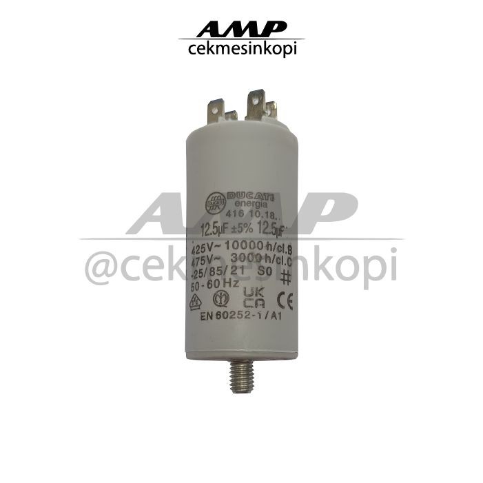 Kapasitor 12,5 µF Dinamo Grinder / Mesin Kopi Espresso