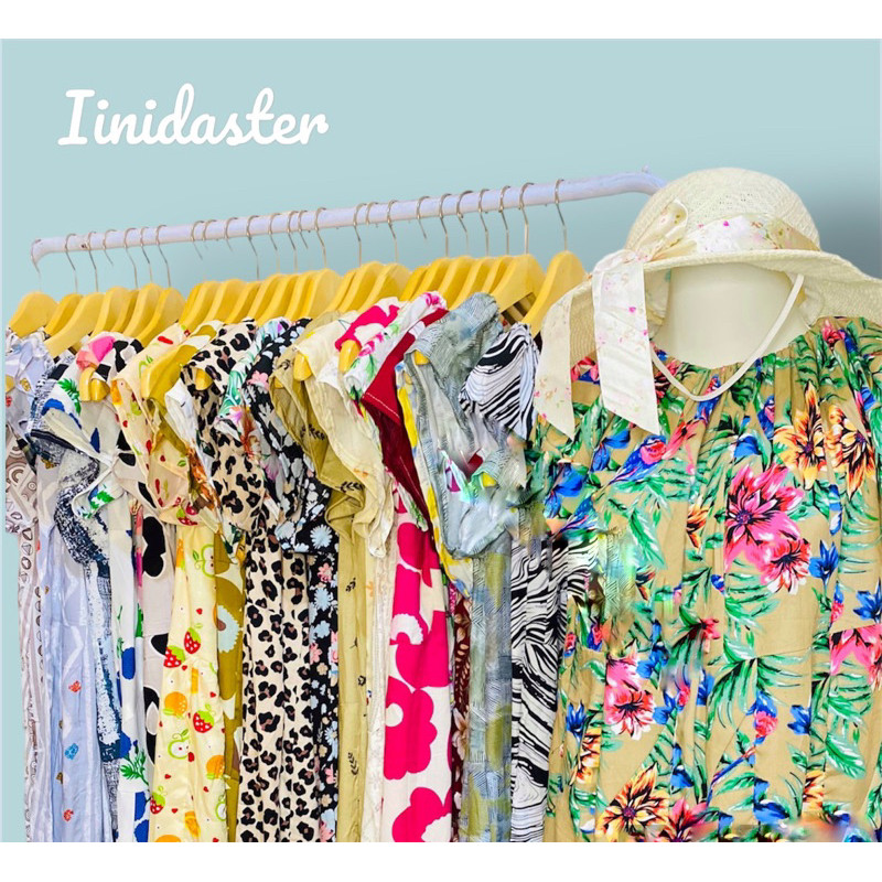 Paket Usaha Daster kekinian Rayon 20pcs || Daster Rayon Yukensi/Fuji Tali Busui sabrina|| Daster Ray