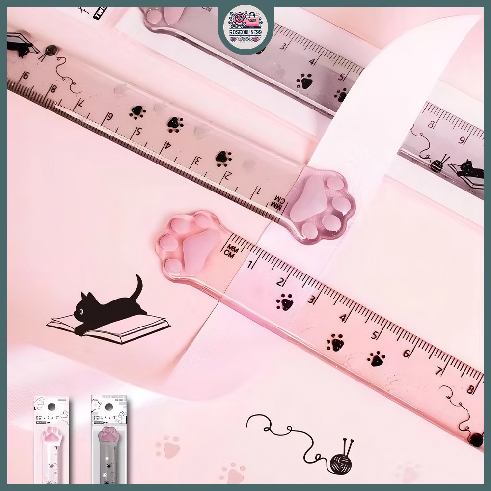

RO Penggaris Lucu Kaki Kucing 15CM Cute Ruler