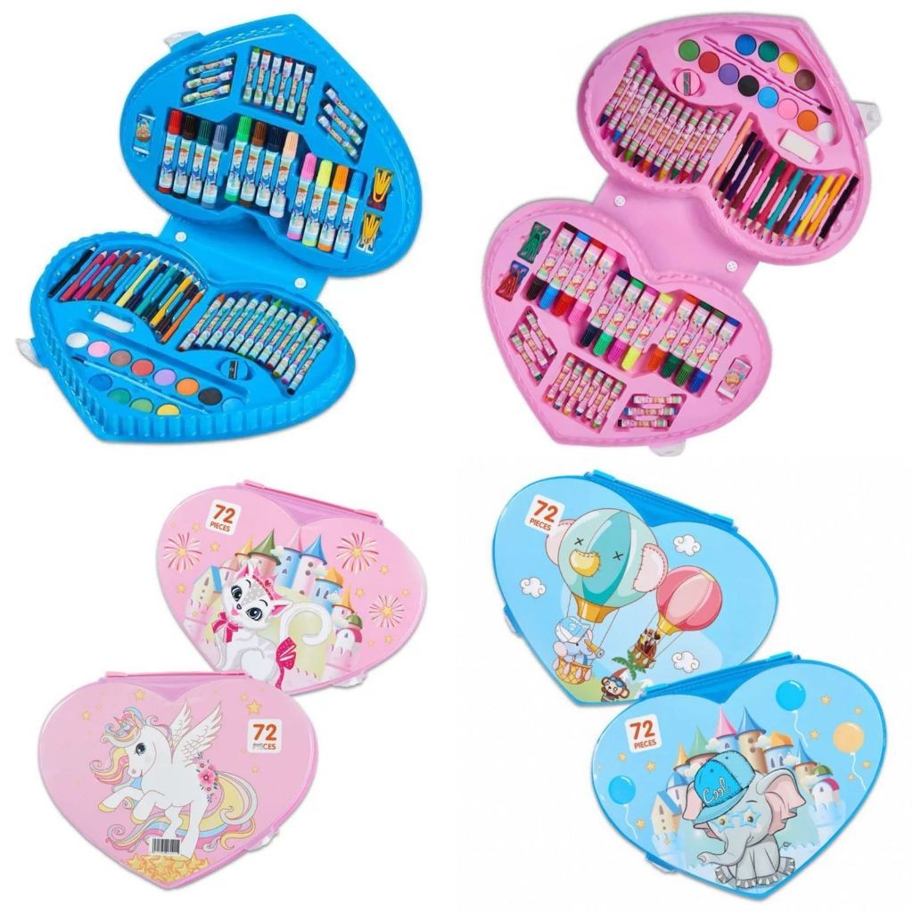 

Crayon Krayon Set 72 Pcs Alat Mewarnai Anak Lengkap