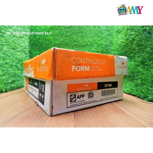 

PPL CONTINUOUS FORM B 4PLY W AMY STASIONARY