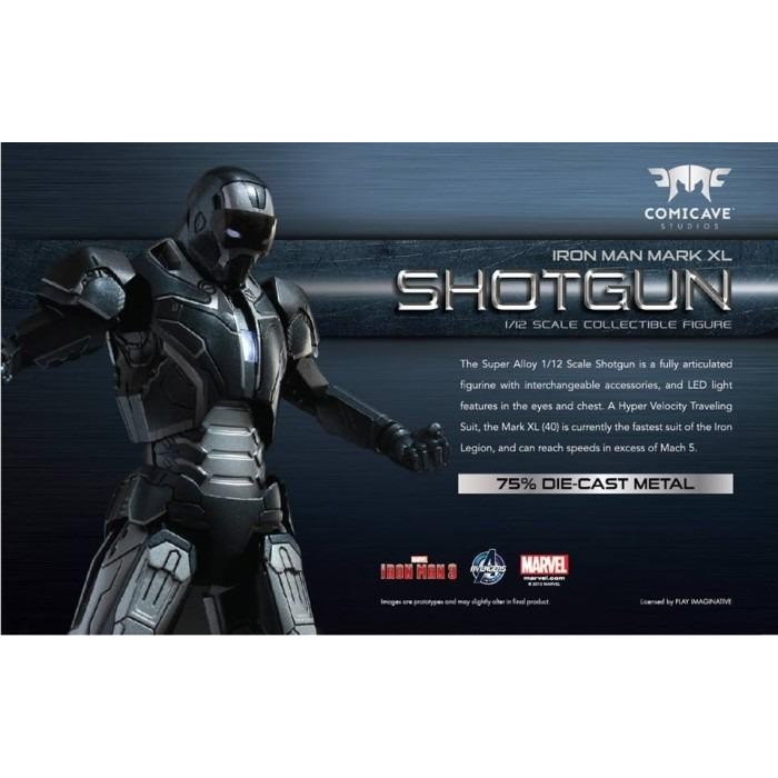 COMICAVE Marvel IRON MAN MK XL Figure Ironman Mark 40 Shotgun