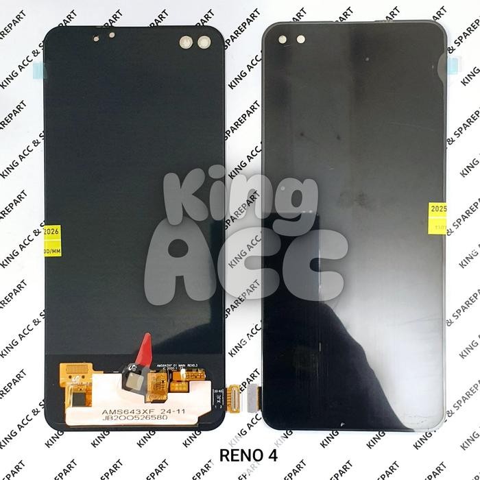 LCD TOUCHSCREEN OPPO RENO 4 4F CPH2209 FINGERPRINT FUNGSI ORIGINAL